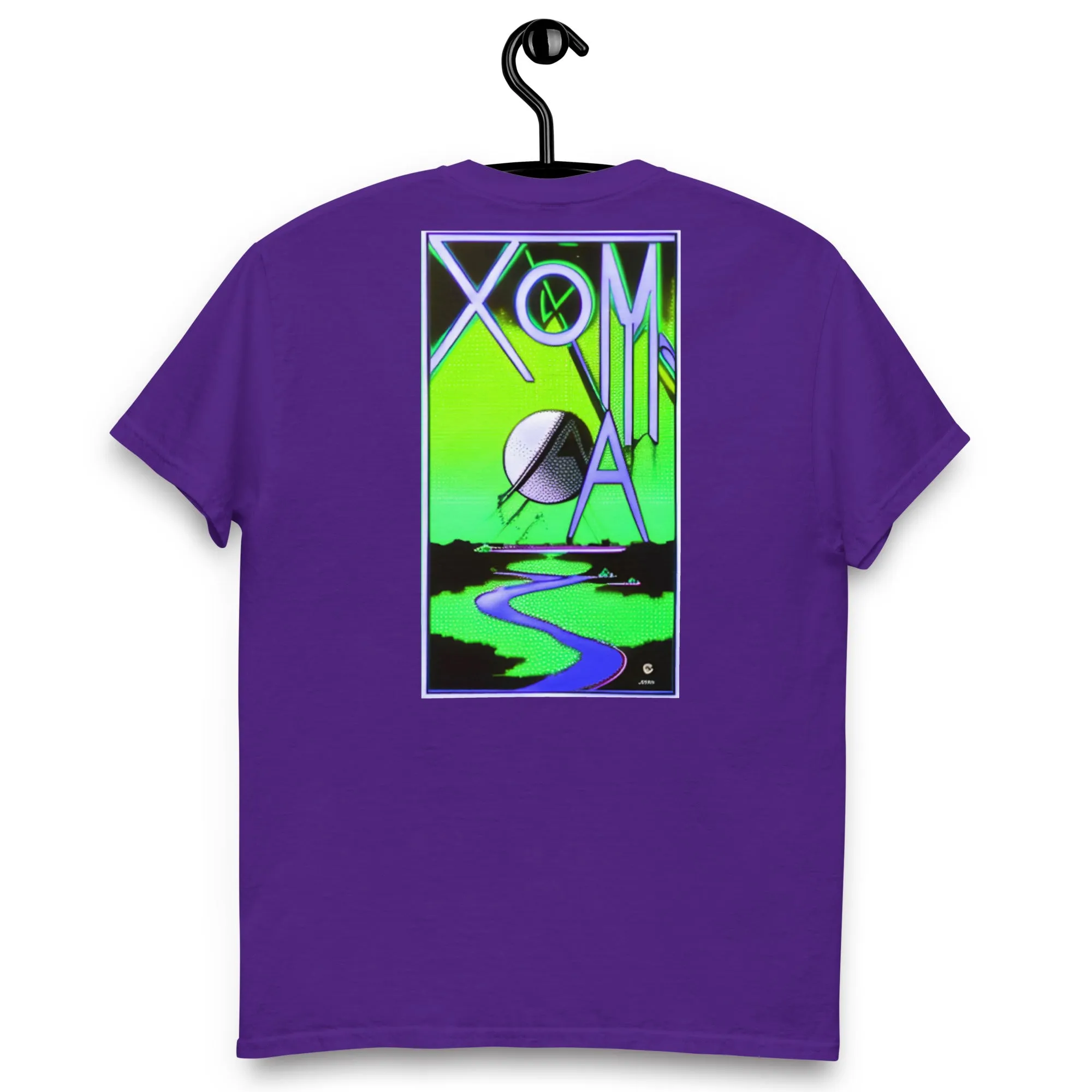 Axiom Graffiti Green Back Print Tee
