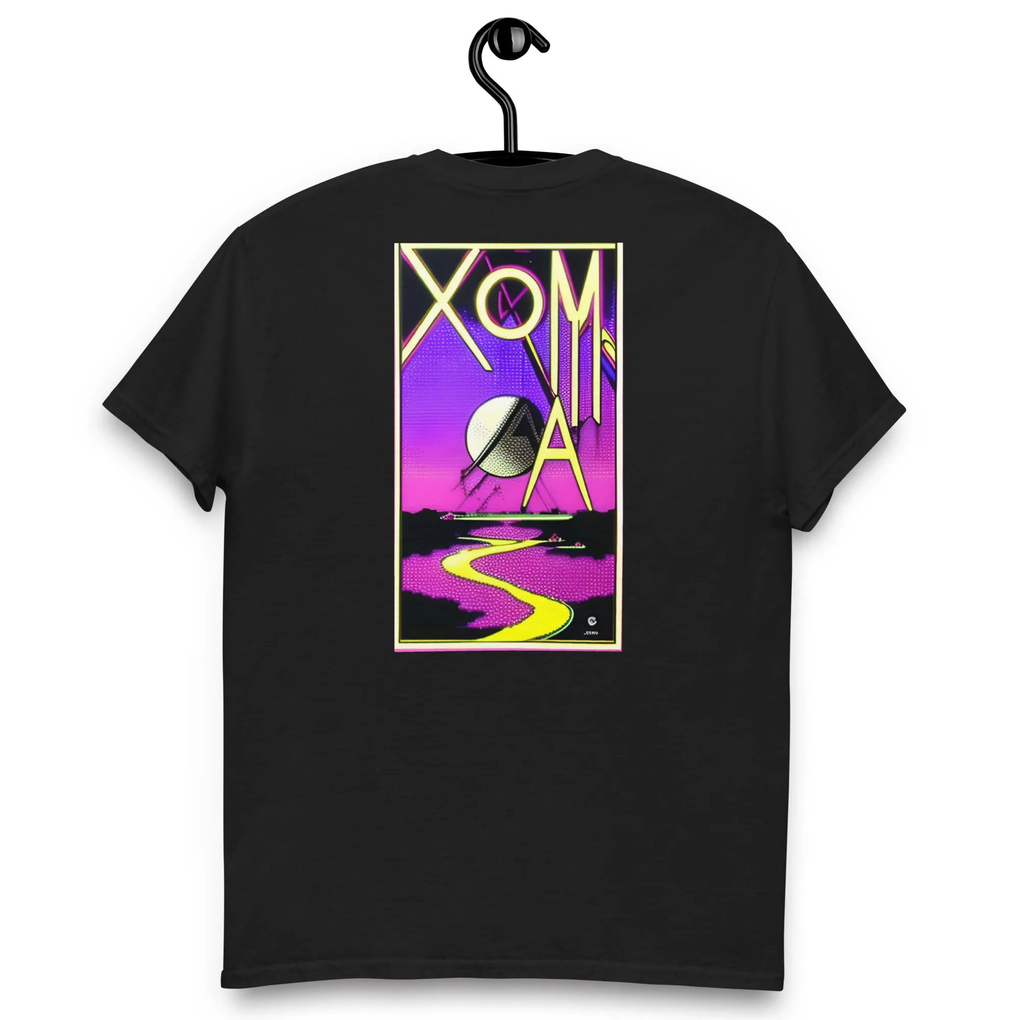 Axiom Graffiti Purply Back Print Tee