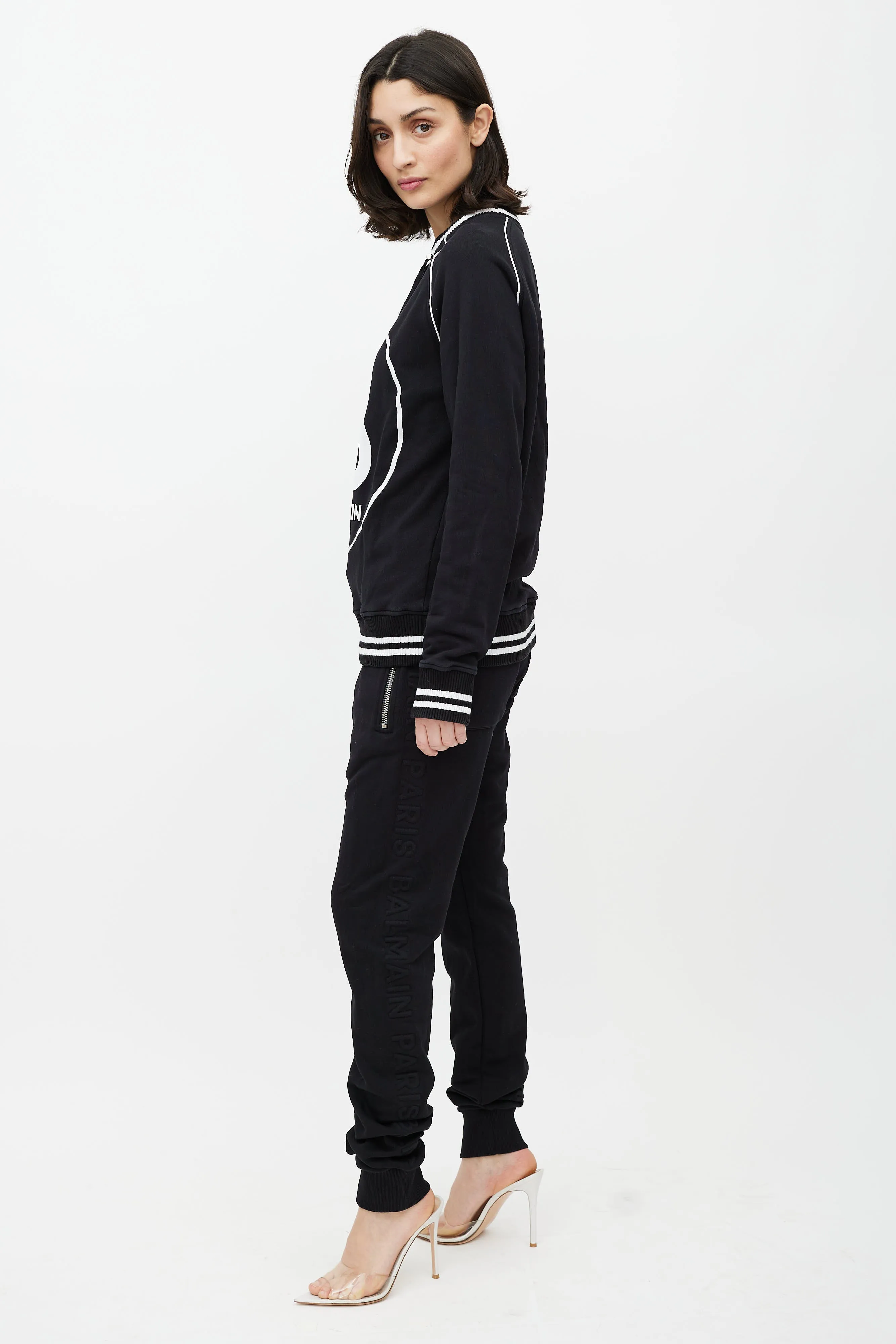 Black & White Logo Sweatshirt