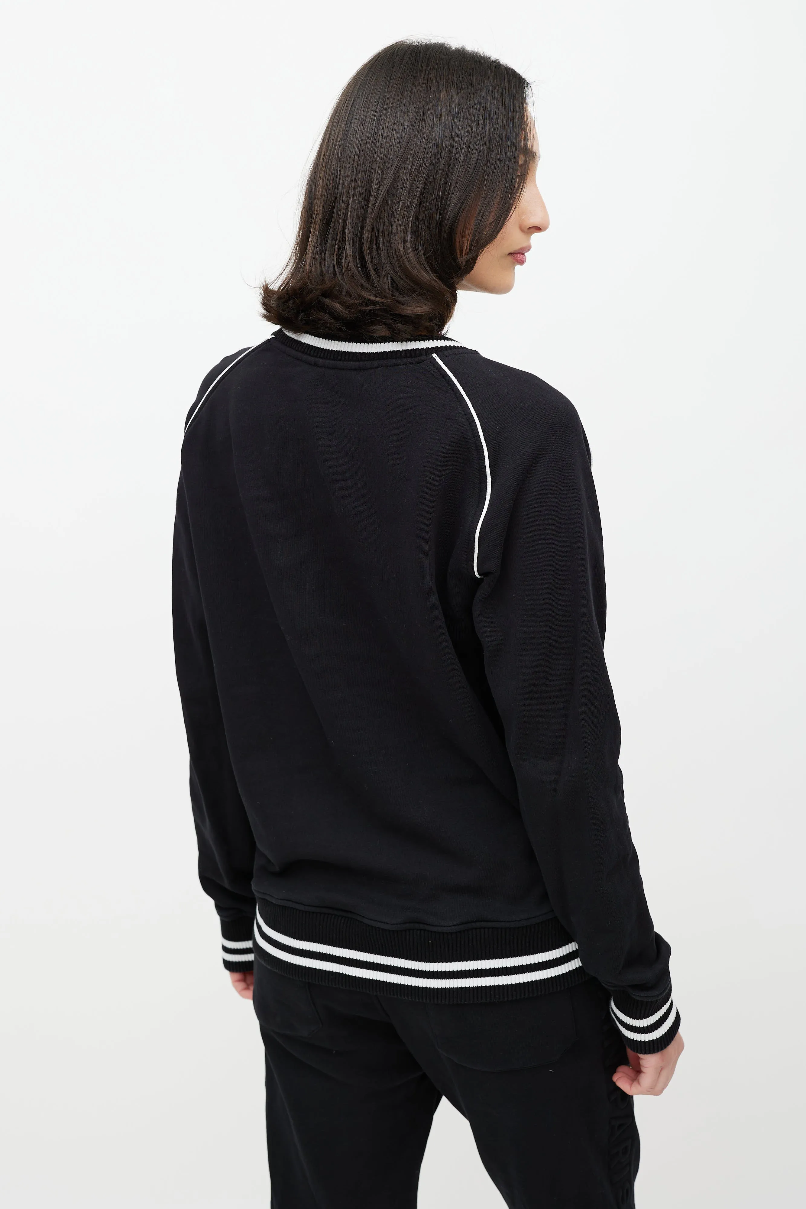 Black & White Logo Sweatshirt
