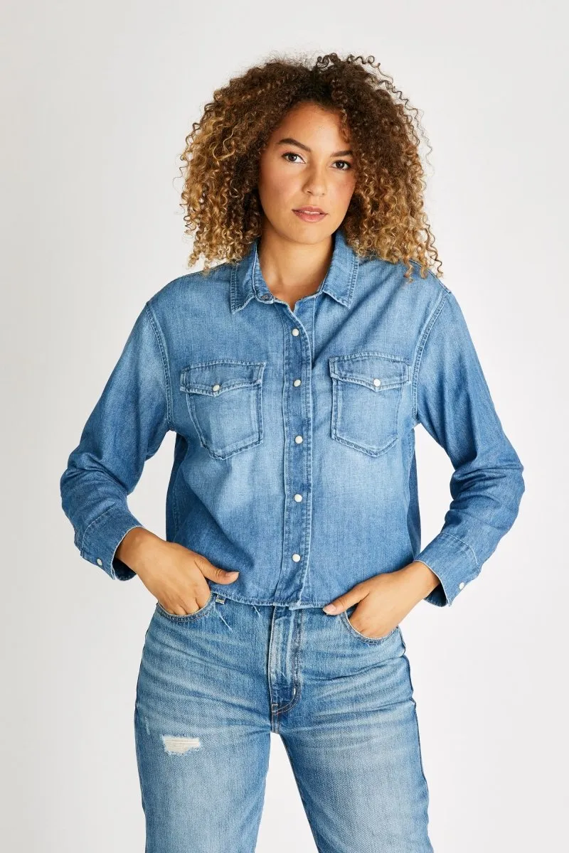 Diana Chambray Shirt in Little Rock Creek