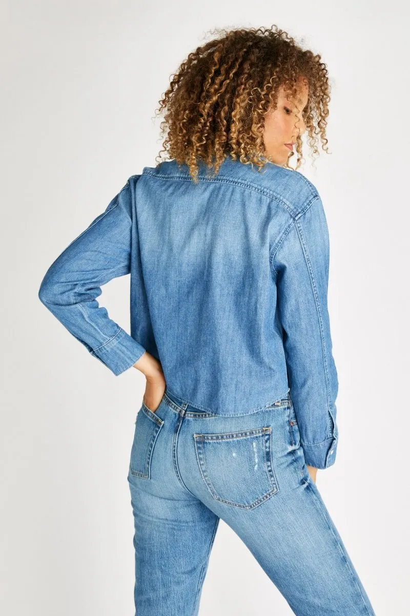 Diana Chambray Shirt in Little Rock Creek