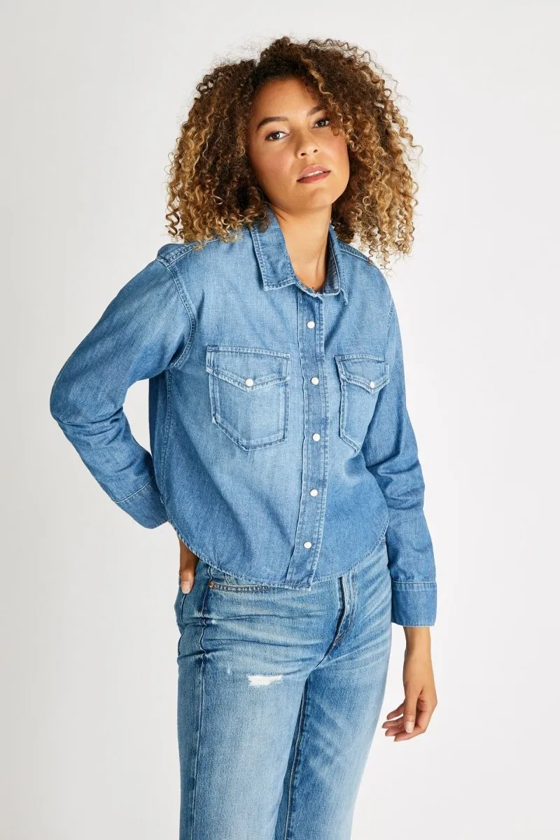 Diana Chambray Shirt in Little Rock Creek