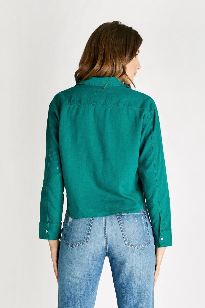 Diana Classic Shirt in Jade