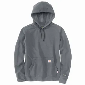 FR FORCE ORIGINAL FIT MIDWEIGHT HOODED SWEATSHIRT - 020-Granite Heather | Carhartt 104983