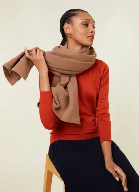 Gabrias Recycled Cashmere Scarf Travel Wrap by Maison Montagut (Various Colors)