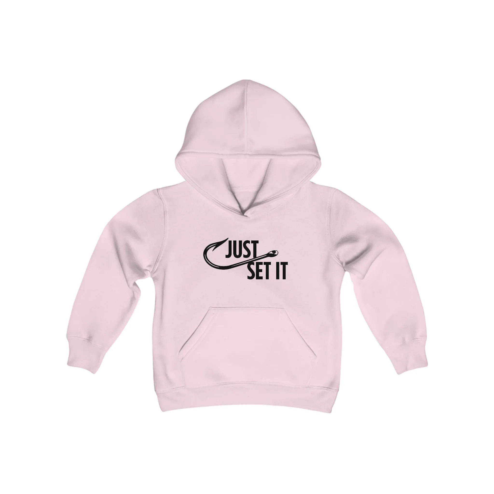 JUST SET IT Youth Heavy Blend Hooded Sweatshirt