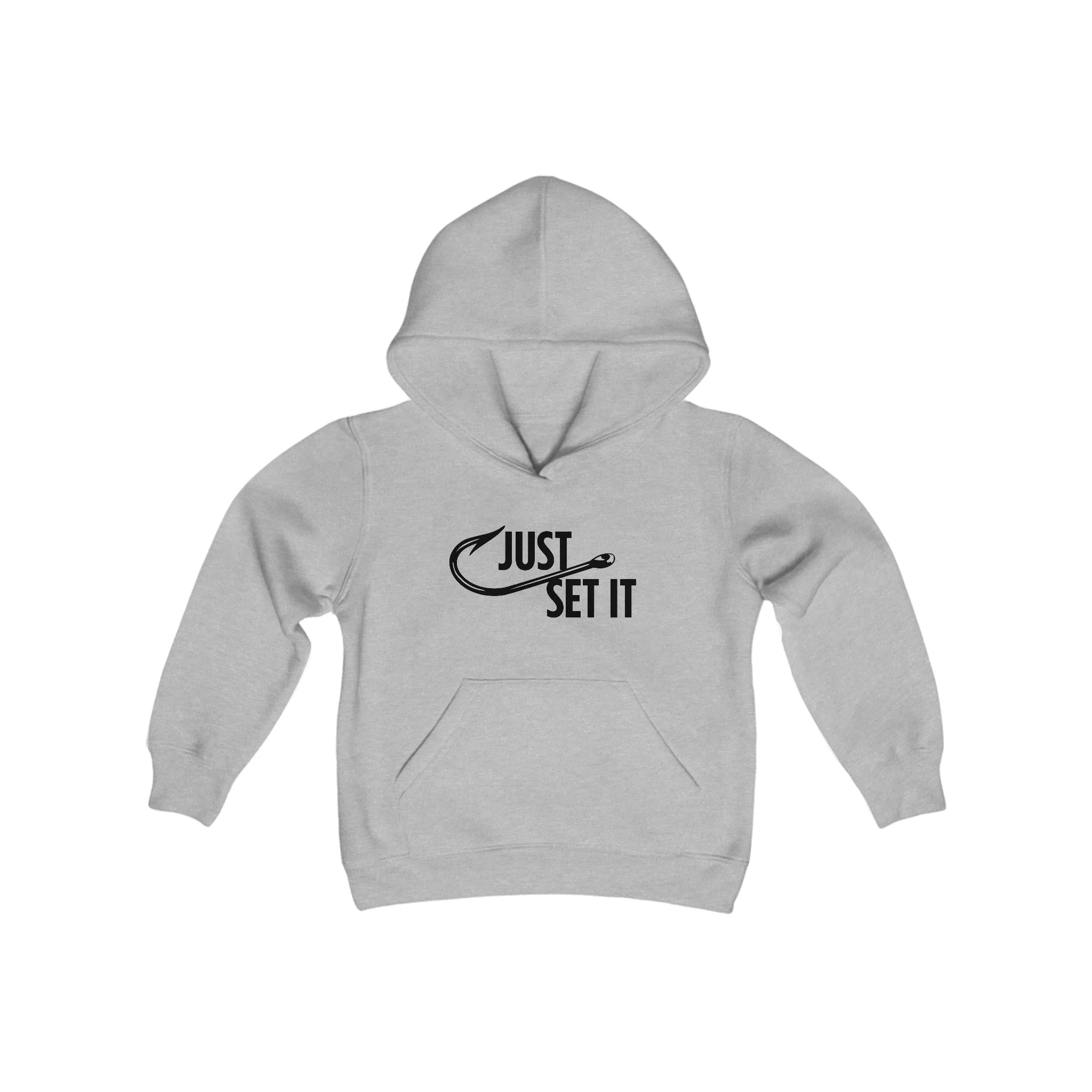 JUST SET IT Youth Heavy Blend Hooded Sweatshirt