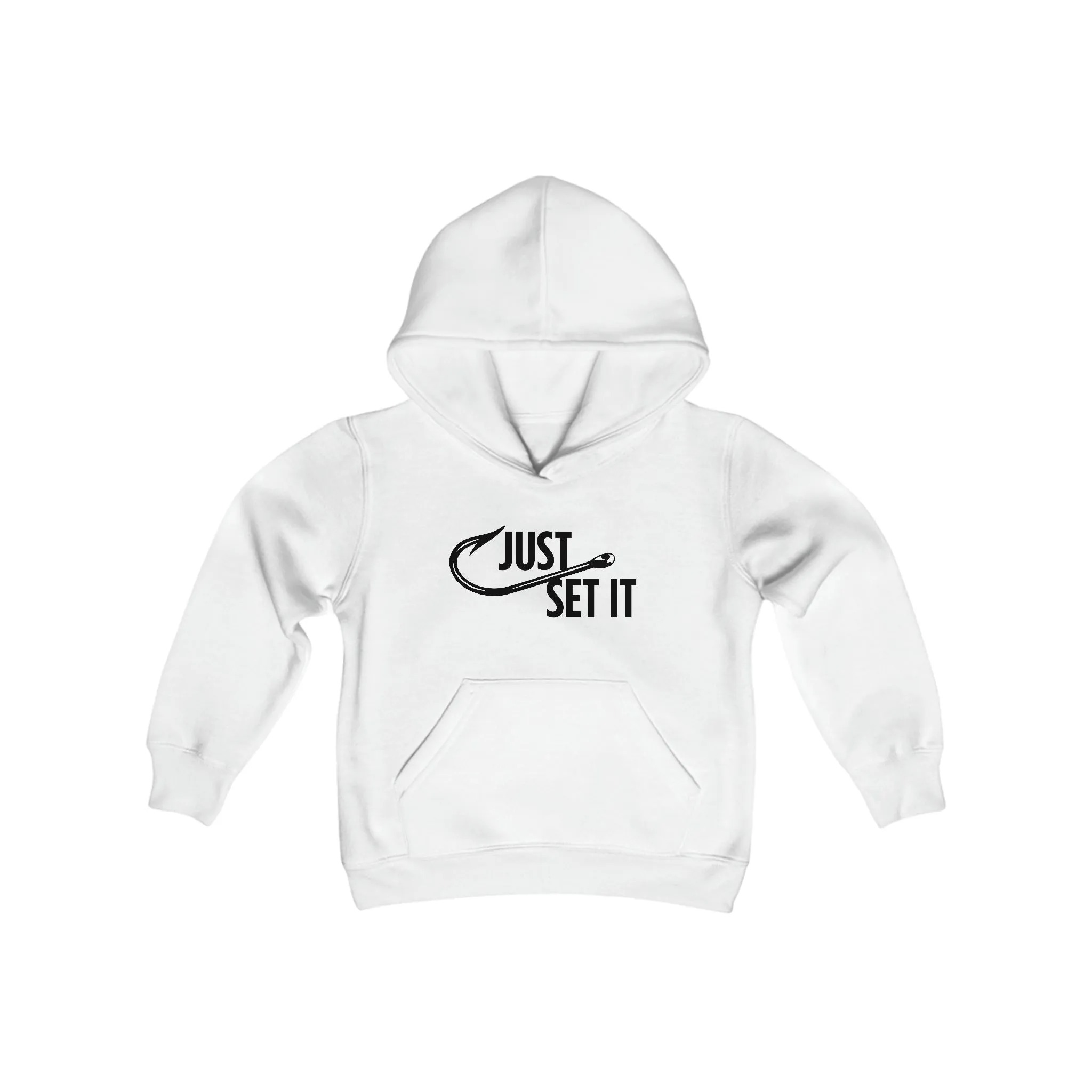 JUST SET IT Youth Heavy Blend Hooded Sweatshirt