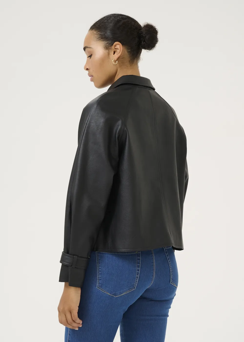 KA ELSA SHORT TRENCH COAT