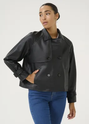 KA ELSA SHORT TRENCH COAT