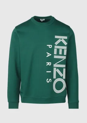 KENZO: SPORT SWEATSHIRT [GREEN]