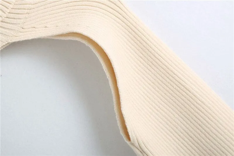KNIT ARM WARMERS