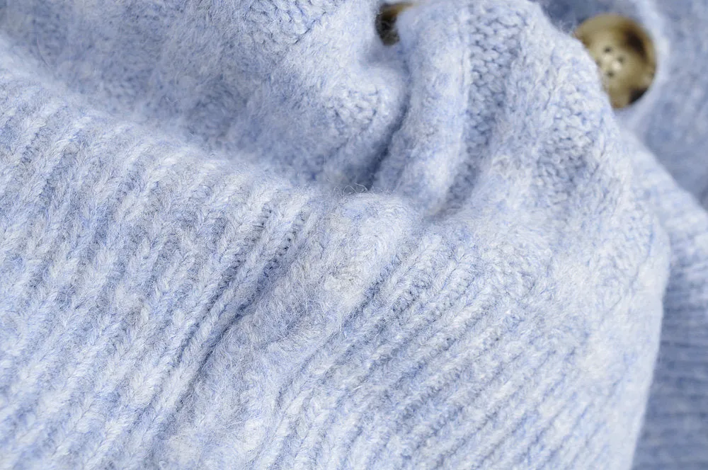 KNIT CARDIGAN WITH BUTTONS