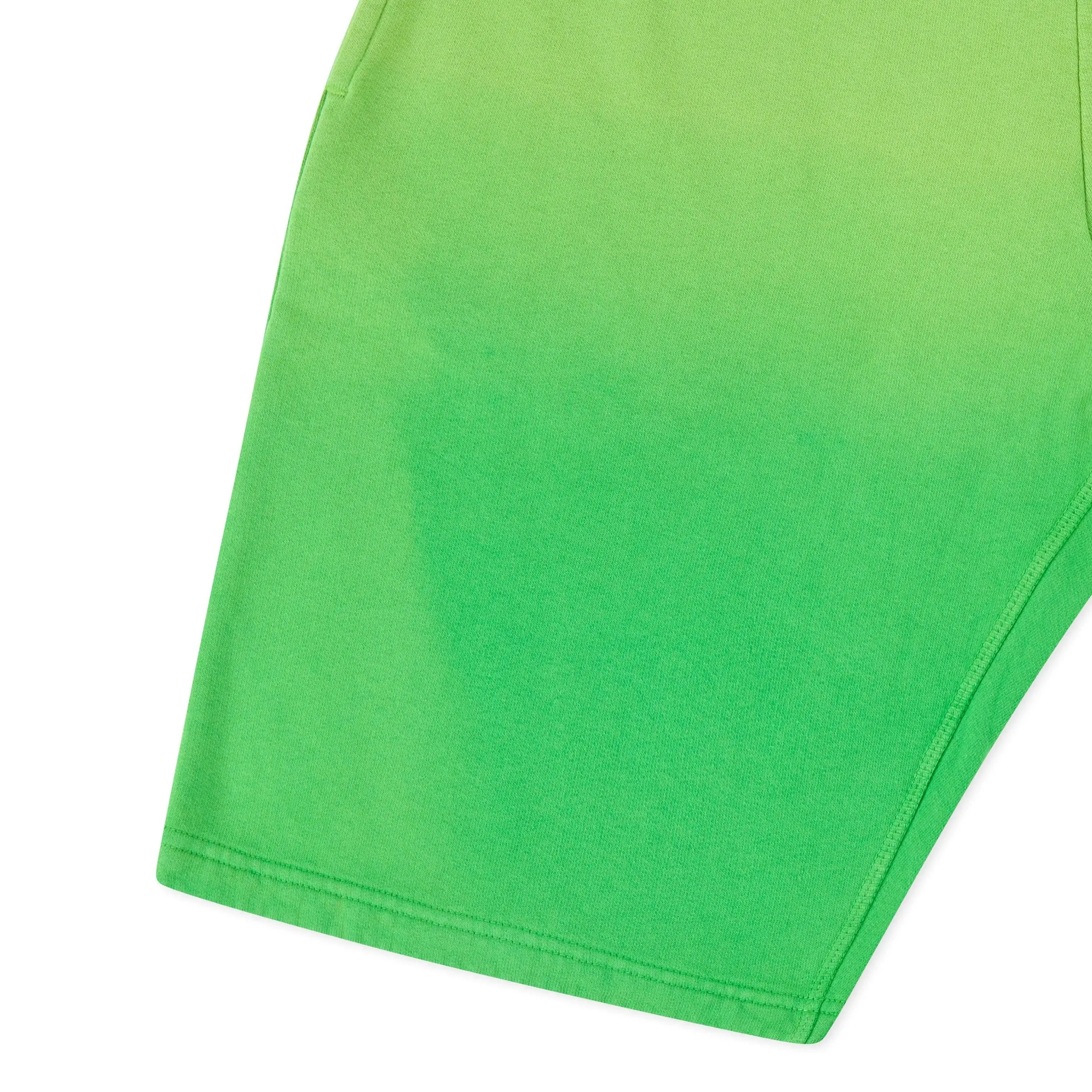 "BAD" Gradient Shorts - Green
