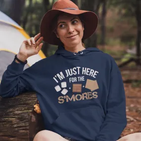 Smores Campfire Funny Camping Shirt | S'Mores Camping Gift | Unisex Hooded Sweatshirt