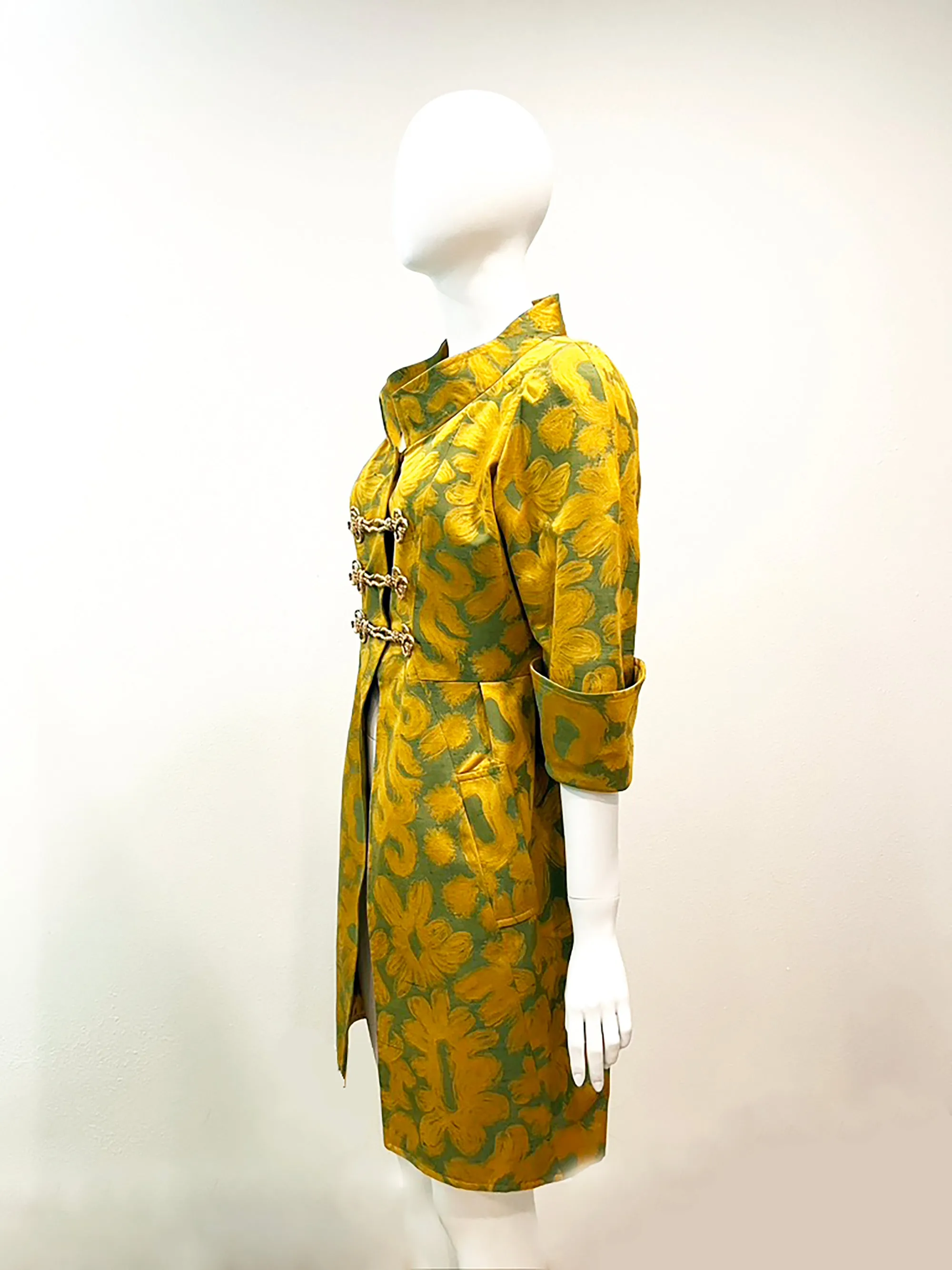 S/S 1994 CHRISTIAN LACROIX Bijoux Accent Coat