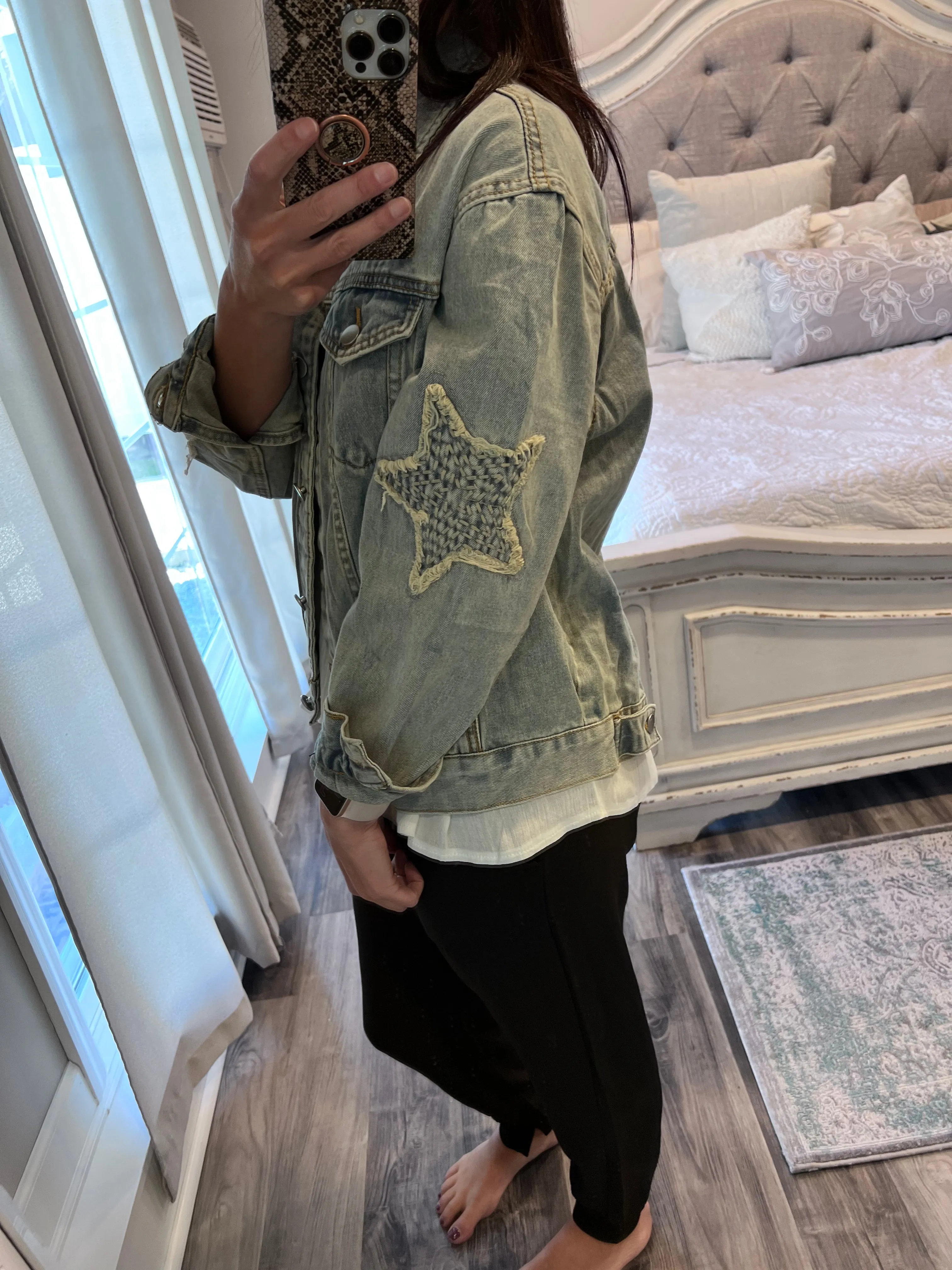 The Rockstar Washed Denim Jacket