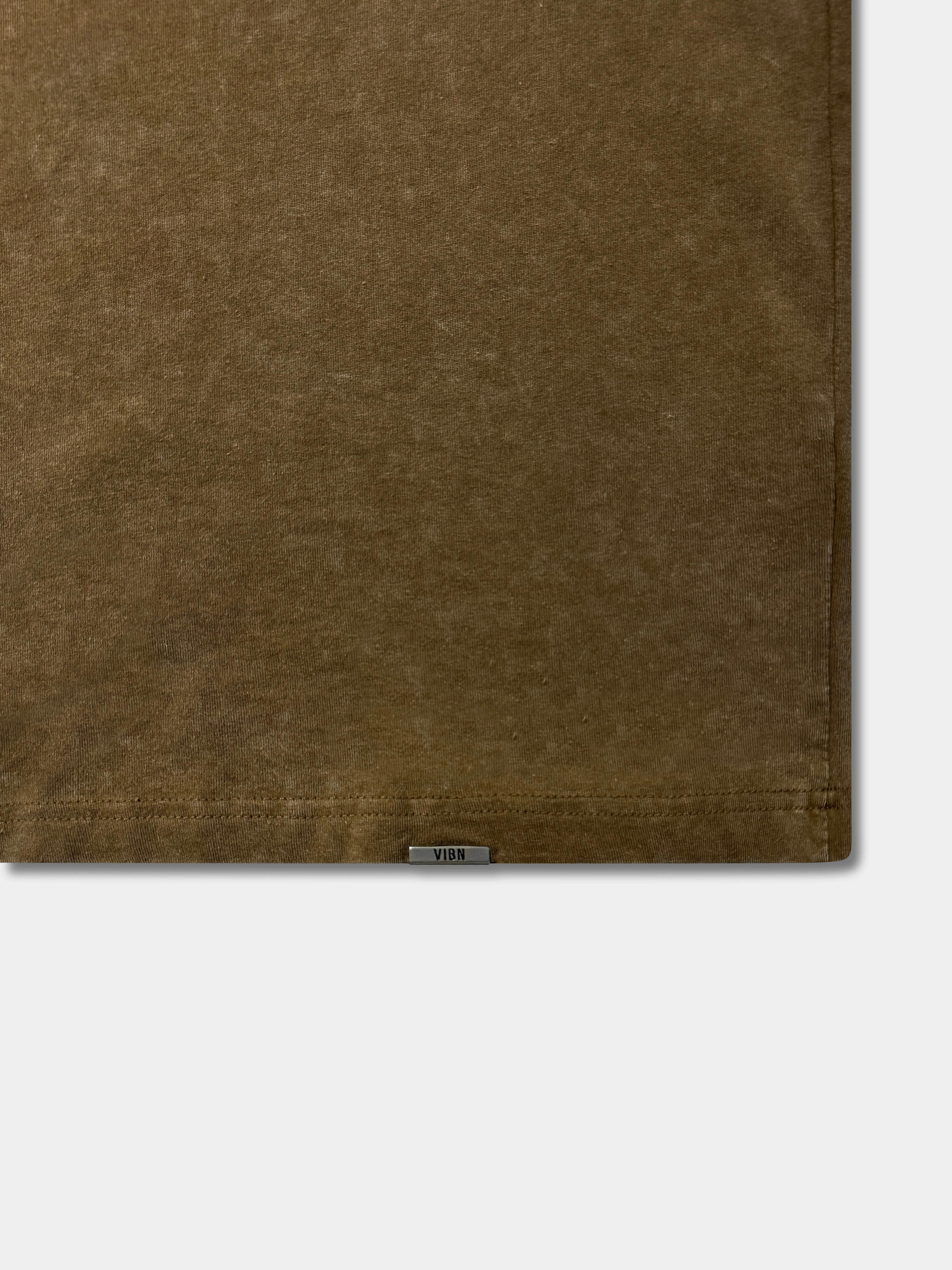Vibn Heavyweight Mineral T-Shirt - Desert Brown