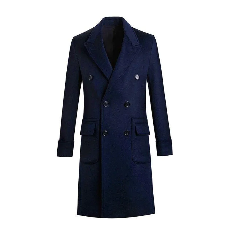 Winter Woolen Trench Coat