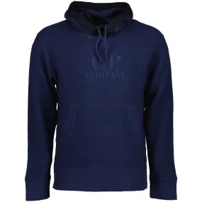Wool Polar Fleece Logo Hoodie