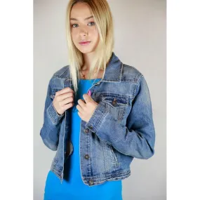 Yes Yes London Denim "Guns N Roses" Denim Jacket - Size 12